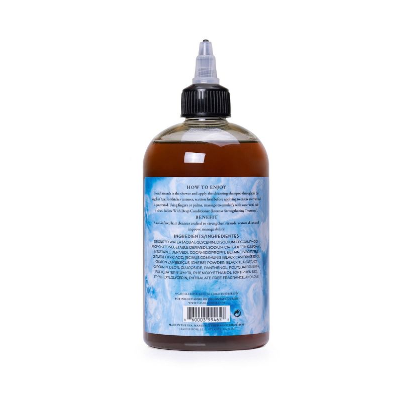 Camille Rose Black Castor Oil &#38; Chebe Scalp Treatment Shampoo - 12 fl oz, 3 of 5