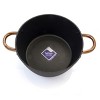 Oster Allsberg 10 Piece Aluminum Nonstick Cookware Set with Lids and Bronze Handles - 3 of 4