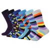 Mio Marino Men's  Colorful Funky Dress Socks 6 Pack - image 2 of 4