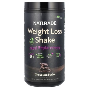 Naturade Weight Loss Shake, Plant Based Meal Replacement, Chocolate Fudge, 2.02 lb (918 g) - 1 of 3
