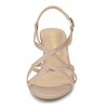Allegra K Women's Slingback Strappy Kitten Buckle Stiletto Heel Sandals - 2 of 4