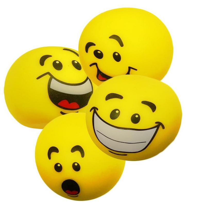 Big Mo's Toys Emoji Stress Balls - 4 Pack, 1 of 5
