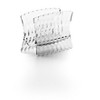 Guzzini Vanity Table Napkin Holder - Elegant Translucent Organizer with Stabilizing Feet - BPA-Free Crystal Acrylic Storage - Denim Blue - 4 of 4