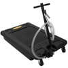Low Profile Oil Drain Pan, 18 Gallon Oil Change Tank with Manual Pump & Wheels for Trucks, SUVs, RVs - 2 of 4