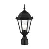 Livex Lighting Hamilton 1 - Light Post Light in  Textured Black - 3 of 4