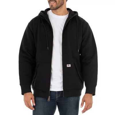 Wells Lamont Men's Heavy Weight Work Fleece Thermal Lined Water Repellant Hoodie