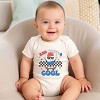 The Juniper Shop Red White and Cool Popsicle Baby Short Sleeve Bodysuit - 3 of 4