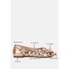 Moira Woven Peep Toe Women Flats - 2 of 2