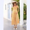 One Shoulder Cable Slit Maternity Dress - 2 of 2