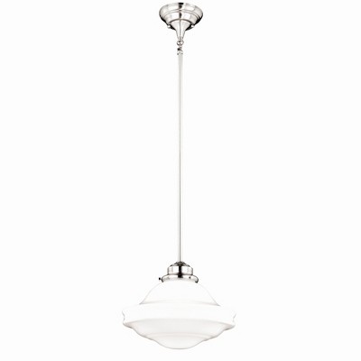 Vaxcel Huntley 1 - Light Pendant in  Satin Nickel