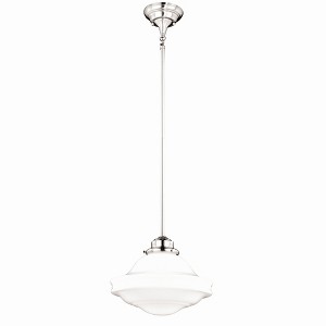 Vaxcel Huntley 1 - Light Pendant in  Satin Nickel - 1 of 4