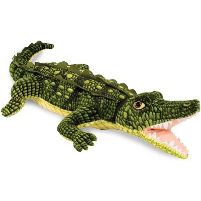 Real store stuffed crocodile