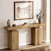Hommoo Farmhouse Long Console Table with Foyer Stand - 4 of 4