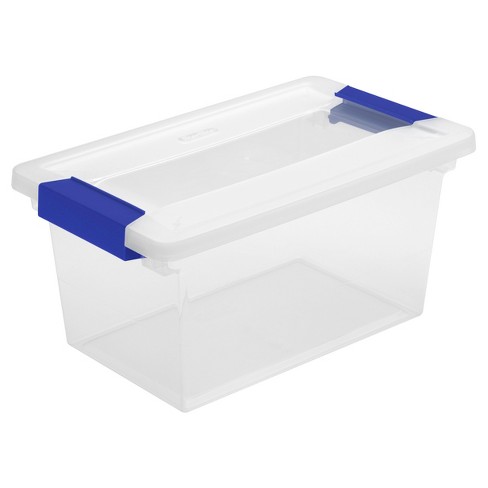 Utility Storage Tubs And Totes Medium Clip Box Clear Room Essentials