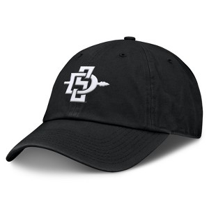 NCAA San Diego State Aztecs Unstructured Black Tonal Cotton Hat - 1 of 4