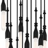 Designers Fountain Louise 11 - Light Chandelier in  Matte Black - 2 of 4
