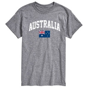Men's - Instant Message - Australia Flag Short Sleeve Graphic T-Shirt - 1 of 4