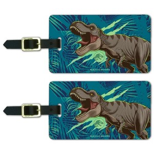 Jurassic World T-Rex Luggage ID Tags Set of 2 - 1 of 4