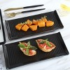 Bruntmor 4-Pc Ceramic Porcelain Serving Platter Set | Large Appetizer Trays for Christmas Eve - 3 of 4