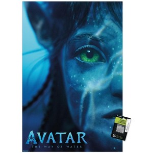 Trends International Avatar: The Way Of Water (2022) - Face One Sheet Unframed Wall Poster Prints - 1 of 4