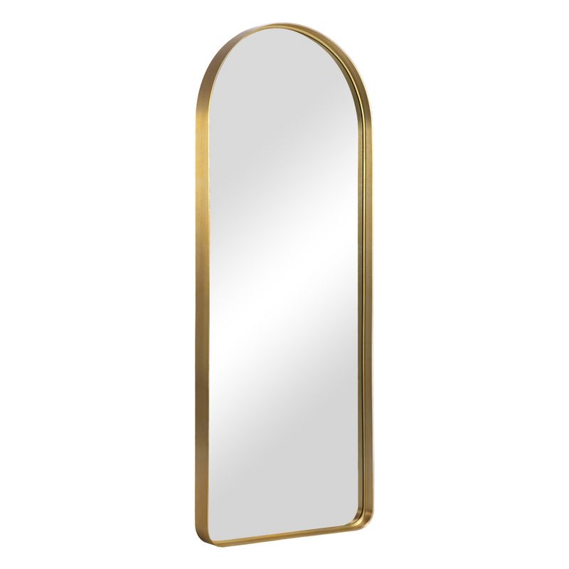 Neutypechic Wall Mounted Mirror Arched Metal Frame Full Length Mirror, 1 of 8