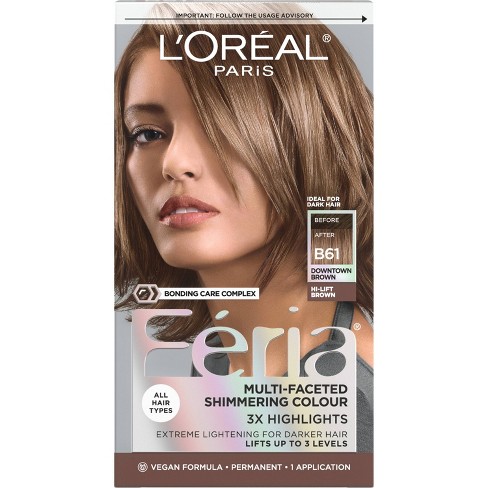 L'Oreal Paris Multi-Faceted Shimmering Permanent Hair Color 1 kit (select  Color)