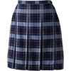 School Uniform Young Women's Plaid Box Pleat Skirt Top of the Knee - 2 of 2