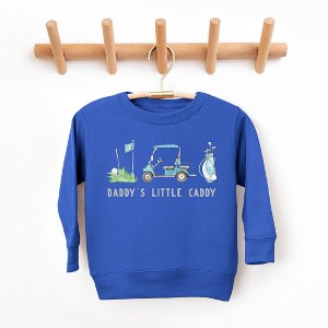 The Juniper Shop Daddy's Little Caddy Toddler Graphic Sweatshirt - 1 of 3