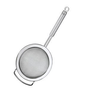 Rosle Stainless Steel Round Handle Coarse Mesh Kitchen Strainer, 7.9-inch - 1 of 3