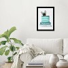 15" x 21" Fashion Frenchie Dog Framed Wall Art Print Blue - Wynwood Studio: Modern Decor, Animal Poster - 4 of 4