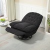 NicBex Chenille Glider Rocking Chair,Upholstered Swivel Recliner Chairs with High Backrest,Adjustable Cozy Rocking Chair,Nursing Chair for Bedroom - 2 of 4
