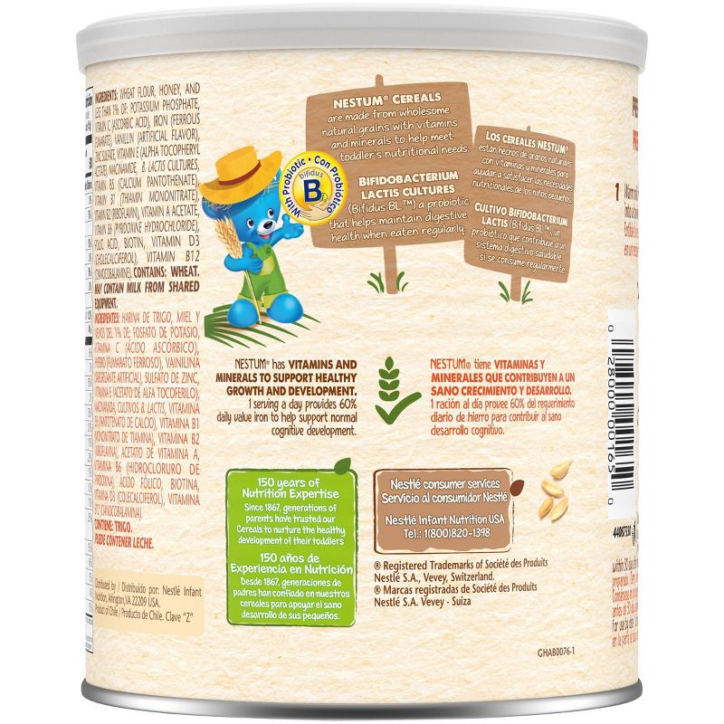 Gerber Nestum Wheat and Honey Baby Cereals - 10.58oz, 2 of 8
