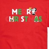 Men's - Peanuts - Merry Christmas Snoopy Short Sleeve Graphic T-Shirt - 2 of 4
