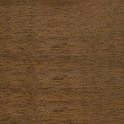 Walnut Round Mid-Century Modern Dining Table with Tapered Legs