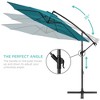 Best Choice Products 10ft Offset Hanging Outdoor Market Patio Umbrella w/ Easy Tilt Adjustment - 4 of 4