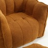 Racxily Portable Lazy Sofa with Handle – Chenille Bean Bag Sofa with Footrest,High Resilience Foam for Adults’TV/Gaming Nights. - 4 of 4