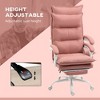 Sapphtopaz Massage Office Chair with Vibration Points, Adjustable Tilt Computer Chair with Armrest, Swivel Desk Chair for Office - 4 of 4