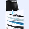 TIICHOO Incontinence Underwear for Men Washable Leakproof Boxer Briefs for Bowel Leakage Cotton Absorbent Underwear 5 Pack - 4 of 4
