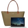 FATMOON Shoulder Tote Bag for Women, Nylon Top-Handle Purse, Foldable Weekend Hobo Handbag - 4 of 4