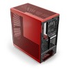 HYTE Y40 Mid-Tower ATX Gaming PC Desktop Case - Tempered Glass - Dual Chamber - High Airflow - Riser Cable - Black/Red - 2 of 4
