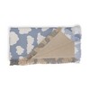 retrografika Sunny Summer Sky White Cartoon Woven Throw Blanket - Deny Designs - 4 of 4