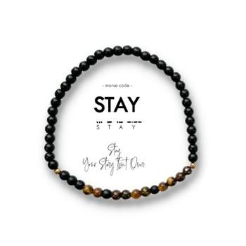 Trade roots Morse Code Stacking Bracelet, Thailand Inspire - Trade Roots
