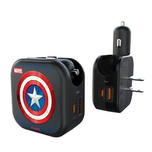 Marvel Avengers Grid 18-Watt 2 in 1 USB A/C Charger - 1 of 3