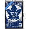 Trends International NHL Toronto Maple Leafs - Maximalist Logo 23 Framed Wall Poster Prints - 3 of 4