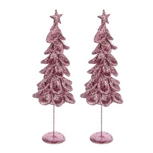 Gulches Series  Brown Shatterproof Wooden Tree Table Christmas Ornament - 1 of 4