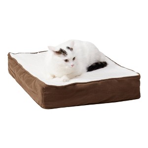 Kensington Bella Orthopedic Cozy High Pile Fleece Cat Bed - 1 of 4
