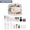 Narwey Checkered Makeup Bag Travel Cosmetic Bag Organizer Toiletry Bag - 2 of 3