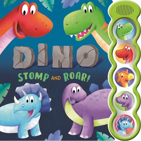 Dino Stomp And Roar - By Igloobooks (board Book) : Target