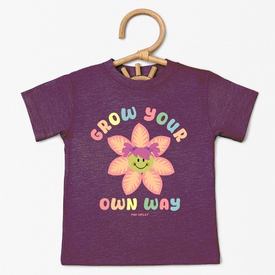 The Juniper Shop Mini Smiley Grow Your Own Way Toddler Short Sleeve Tee
