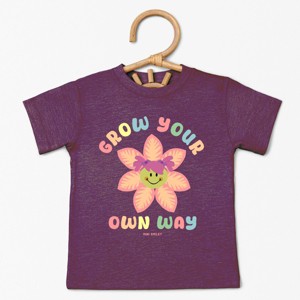 The Juniper Shop Mini Smiley Grow Your Own Way Toddler Short Sleeve Tee - 1 of 4